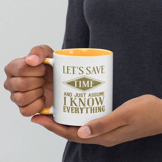 Lets Save Time Mug - Bargain Casual Wear - Bargain Casual Wear