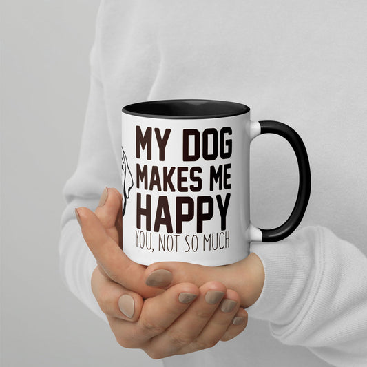 My Dog Makes Me Happy - Bargain Casual Wear - Bargain Casual Wear
