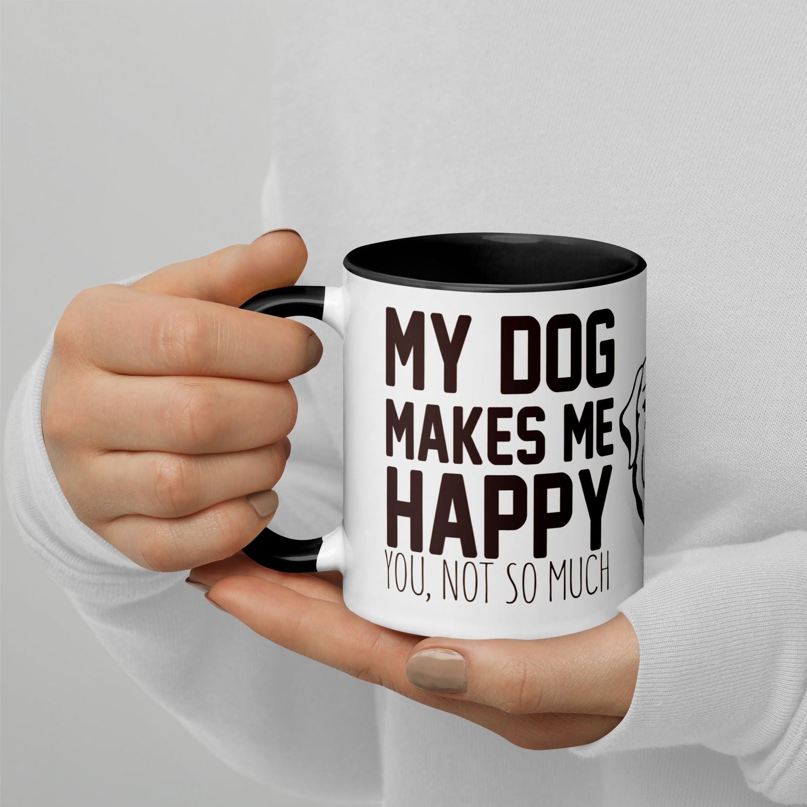 My Dog Makes Me Happy - Bargain Casual Wear - 