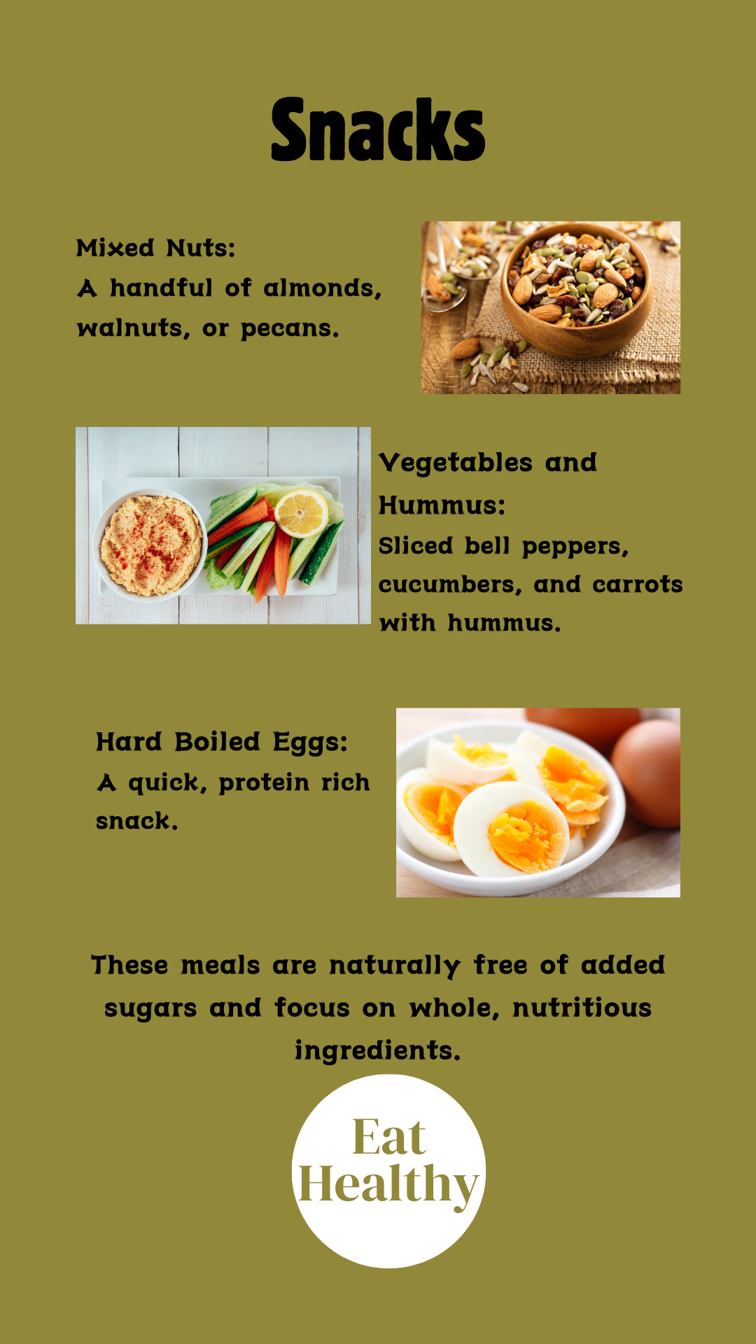 Sugar-Free Meals - Healthy Eating - Bargain Casual Wear - 