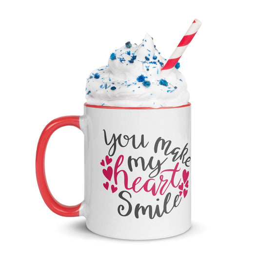 You Make My Heart Smile Mug - Bargain Casual Wear - Bargain Casual Wear