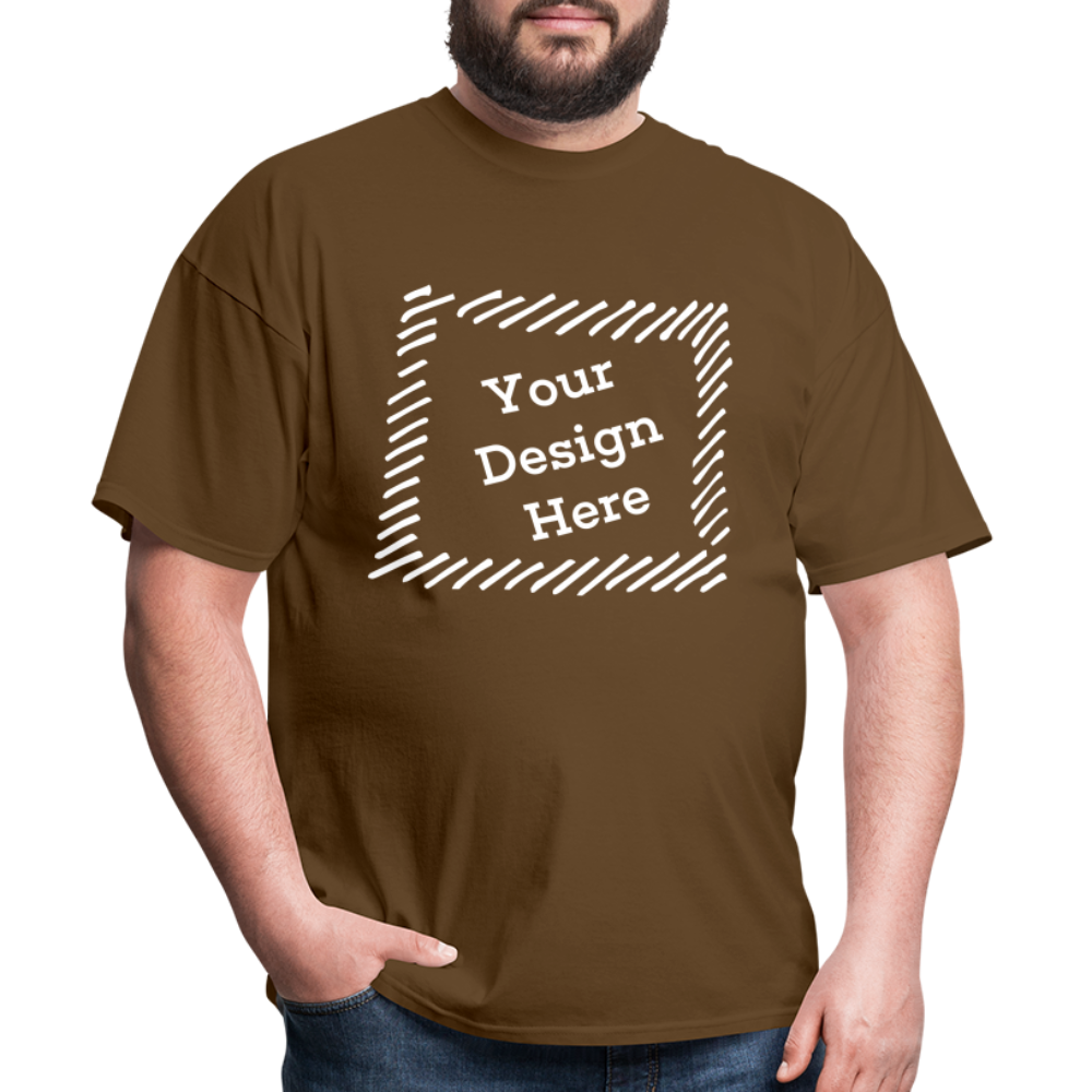 Customizable T-Shirt - brown